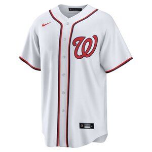 Nike Washington Nationals XL White Juan Soto #22 MLB Button-Up Baseball Jersey